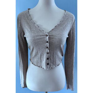 Women's Bozzolo Cardigan Size M Beige